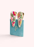 Jewelled Hair Clips| Powder| Cream Flora