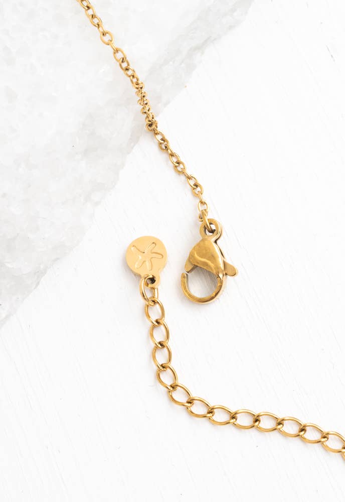 Turquoise Compass Rose Necklace