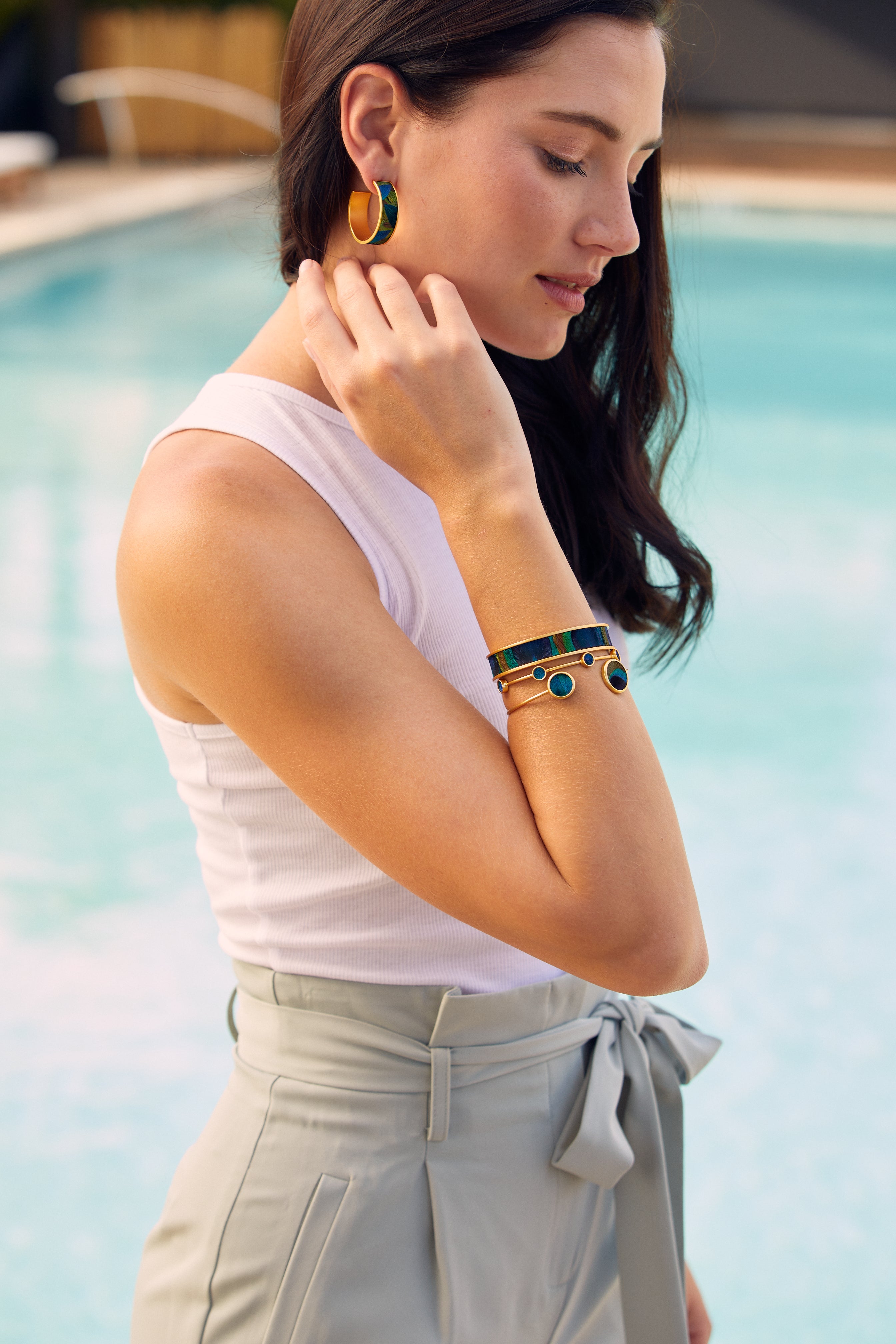 Deci Multi-Bezel Cuff