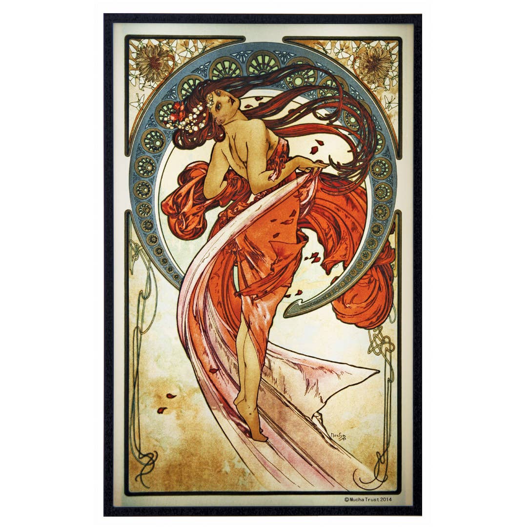 Alphonse Mucha| The Arts: Dance Stained Glass