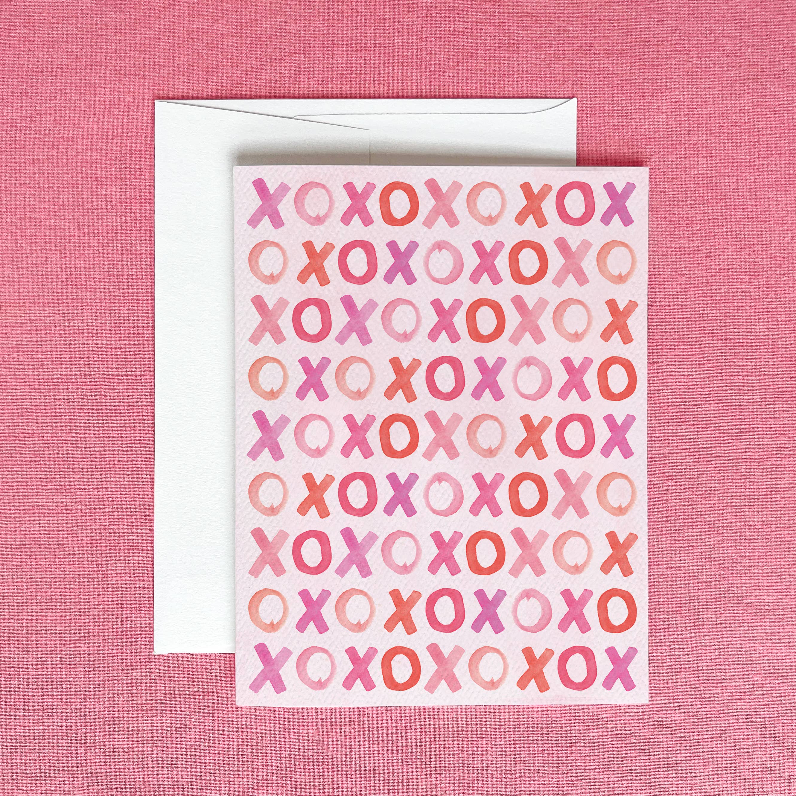 X's and O's Valentine's Day Greeting Card | Love Card