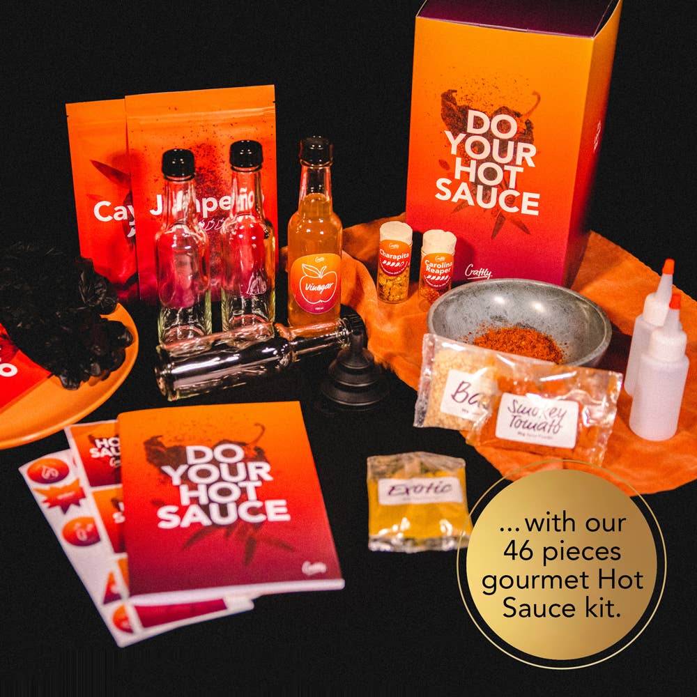 DO YOUR HOT SAUCE l World's Hottest Chilli Set l Gift