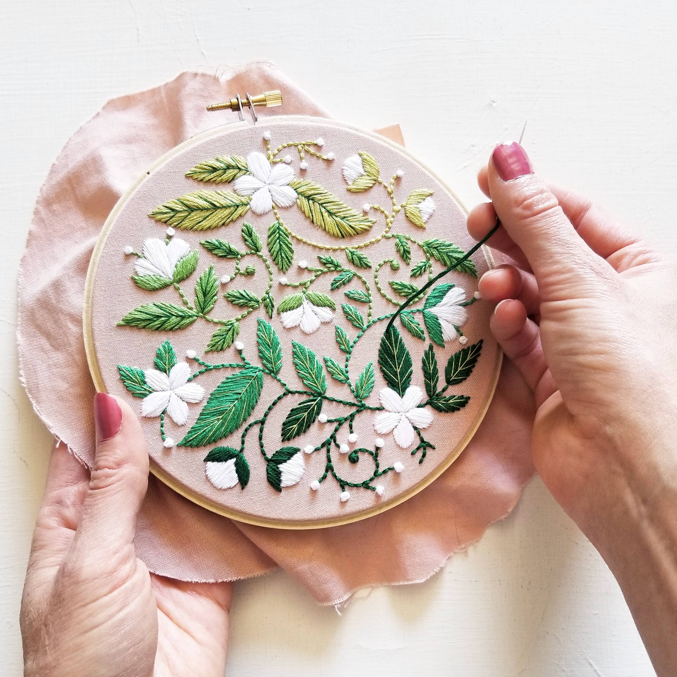 Blissful Blooms Beginner Embroidery Kit