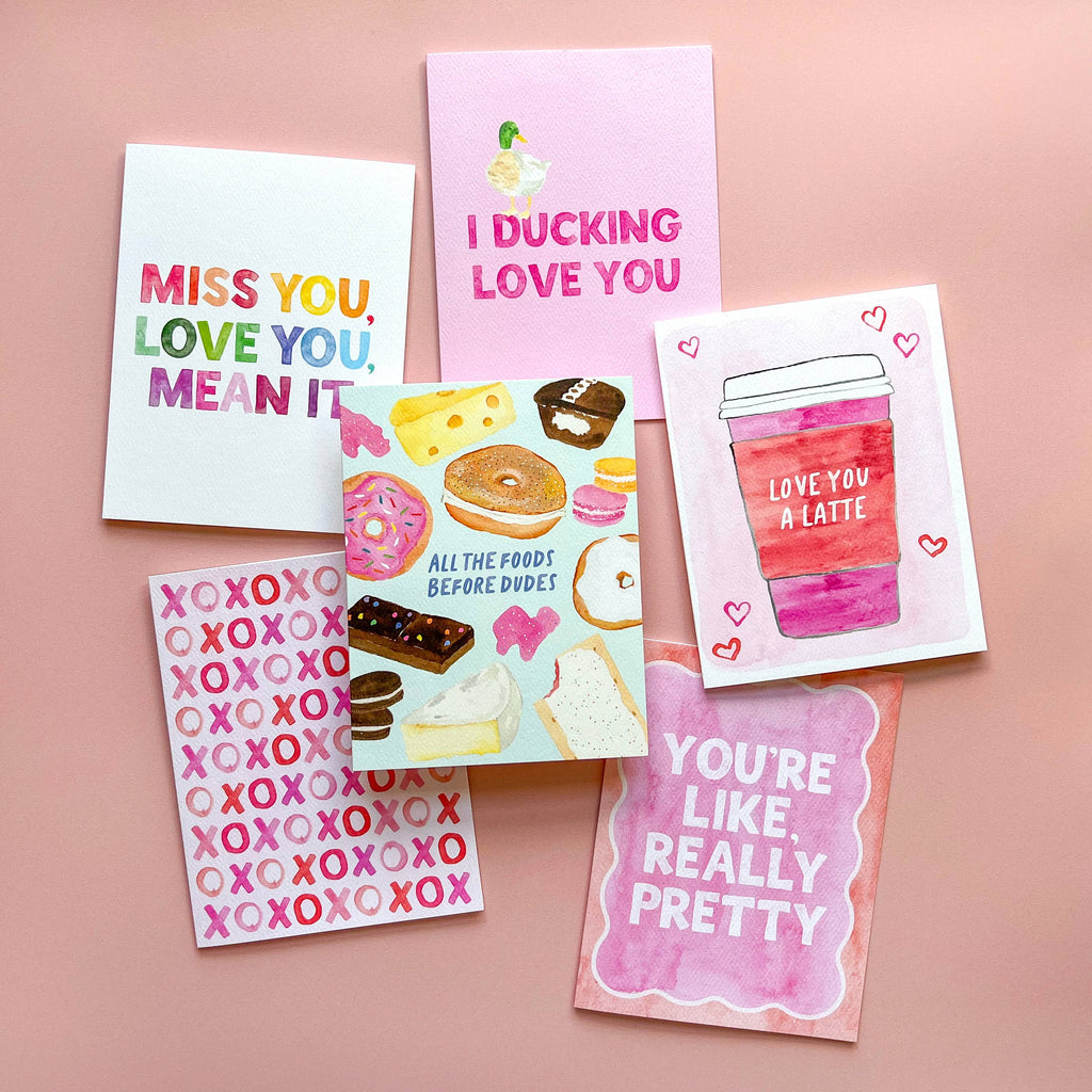 X's and O's Valentine's Day Greeting Card | Love Card