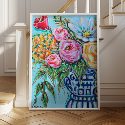 Bouquet in a Ginger Jar