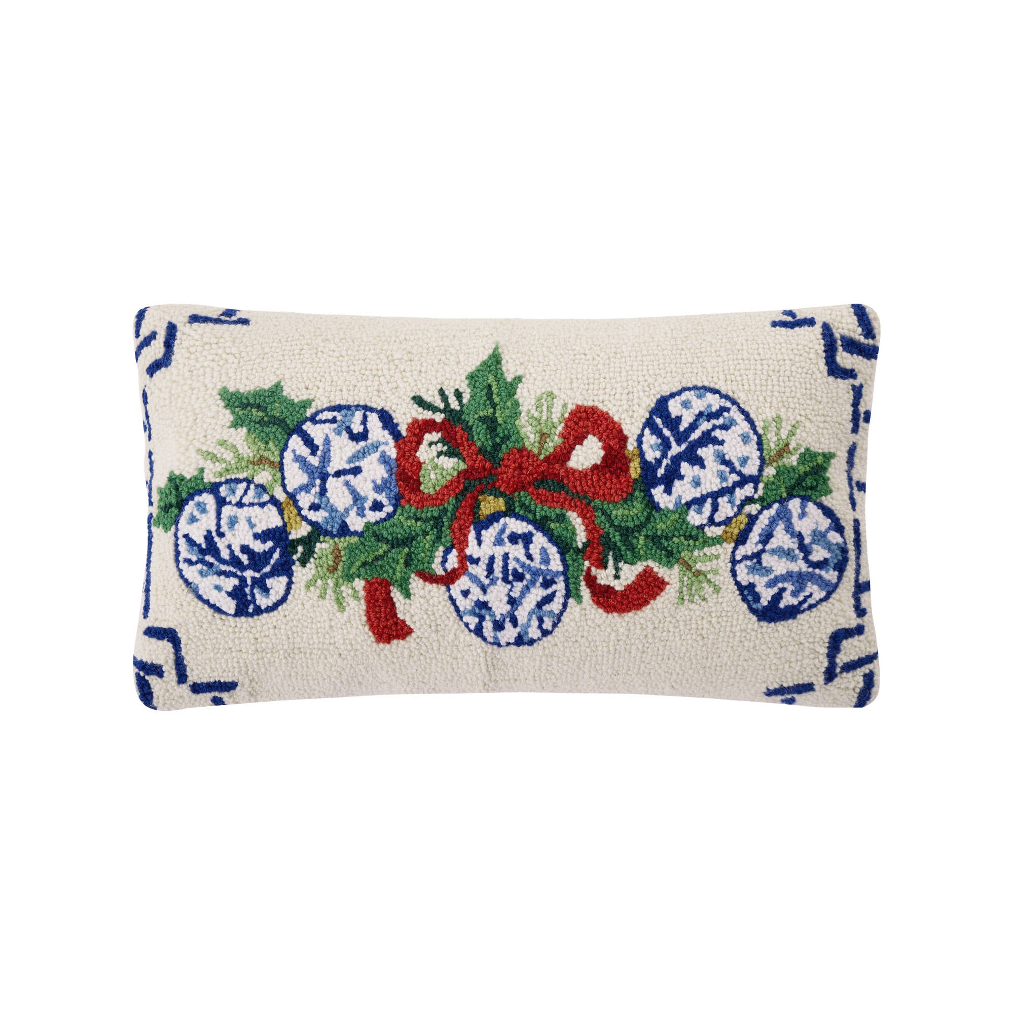 Chinoiserie Ornaments Hook Pillow