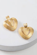 Golden Palmier Earrings| Noonday
