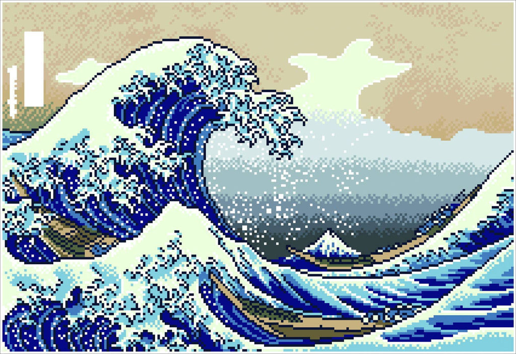 The Great Wave Off Kanagawa (Square)
