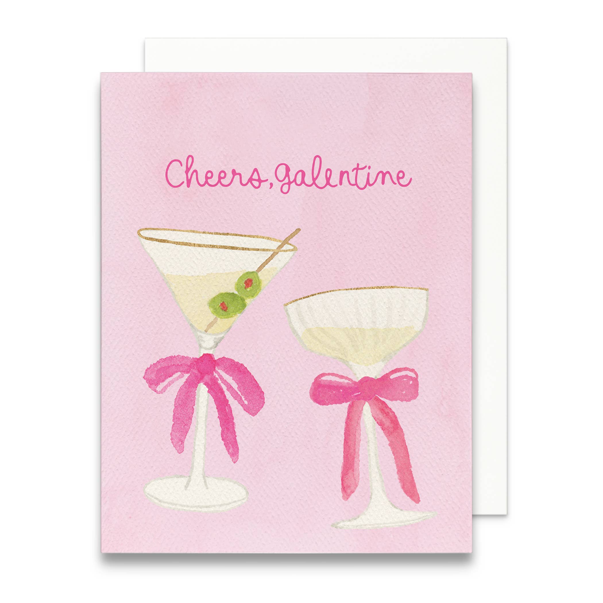 Cheers Galentine Card | Galentine's Day Greeting Card