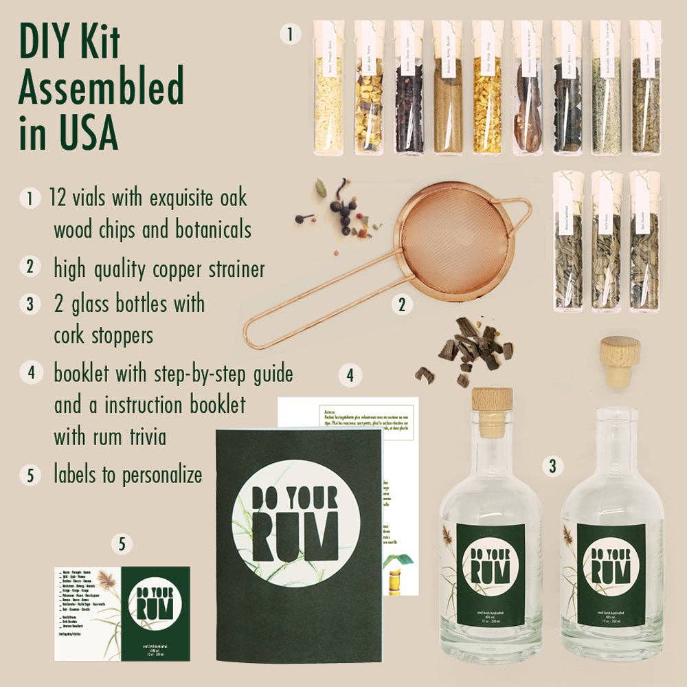 DO YOUR RUM | Rum Making Kit | DIY Adult Gift Kits |