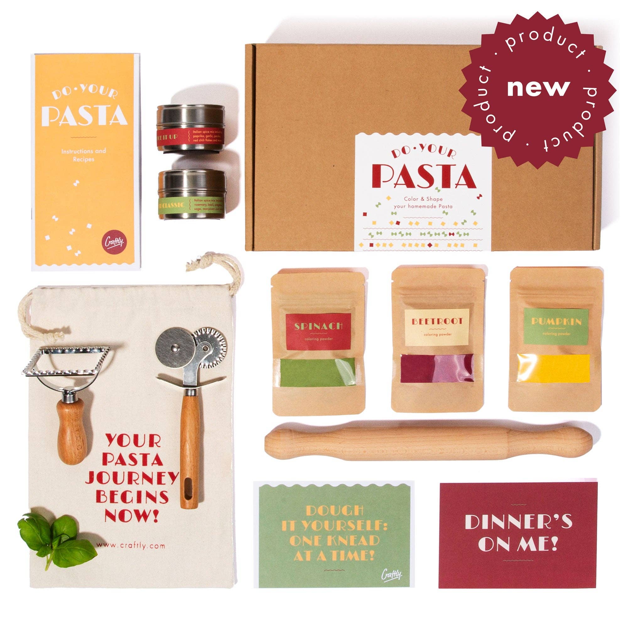 Crafty's Homemade Pasta Making Kit