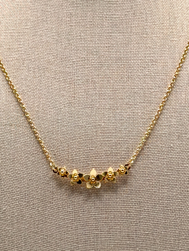 Mini Guayacán Flower Necklace | AMPMsis