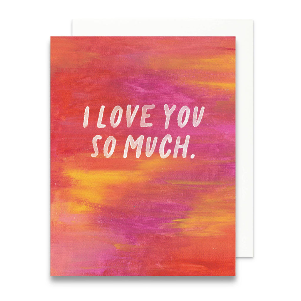 I Love You Greeting Card | Anniversary Card