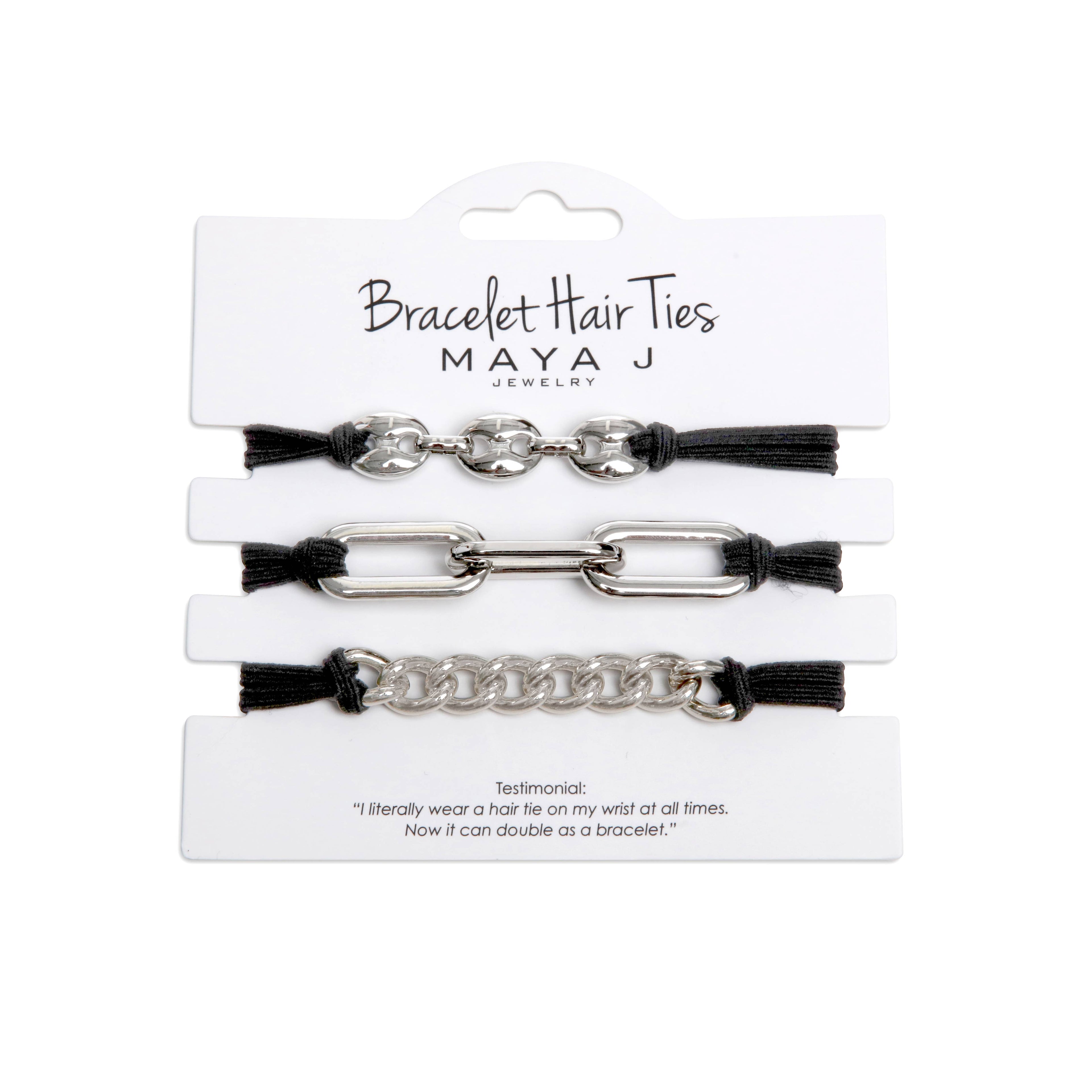 2-in-1 Bracelet Hair Tie Sets - Oprah's Favorite Thing