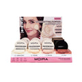 Loose Setting Powder|Moira Cosmetics| Color variants 001, 002, 003, 004