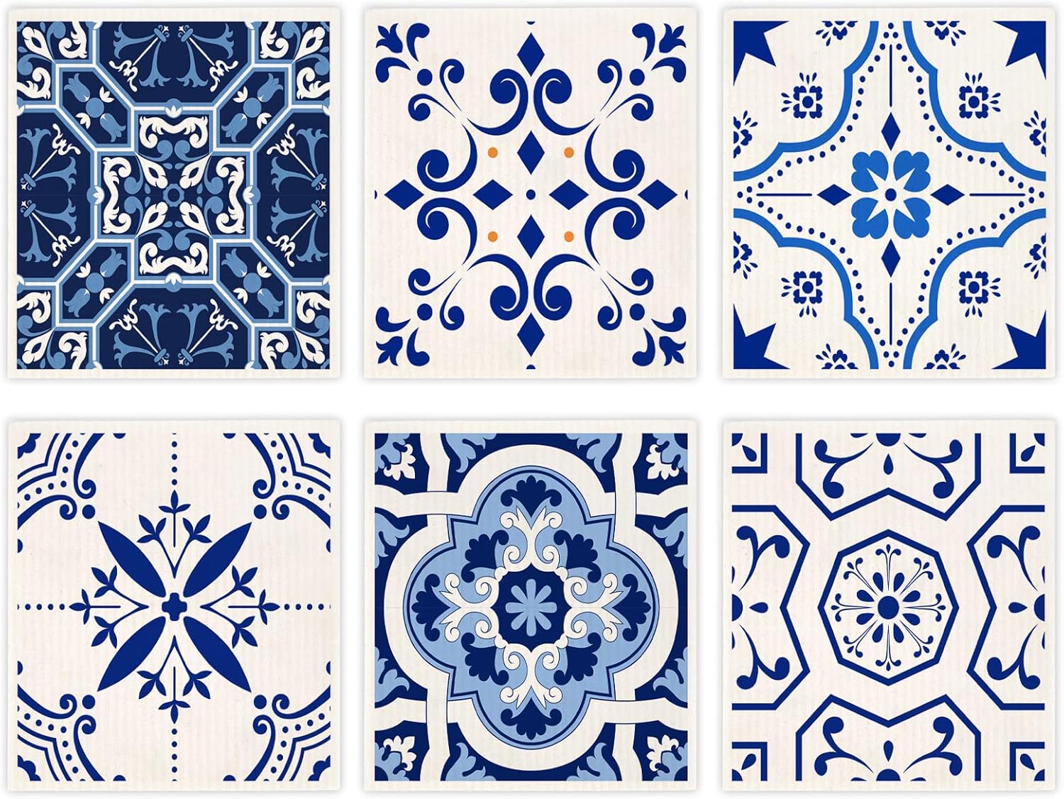 Swedish Dish Cloths| Juniper Skies| Beautiful Blues