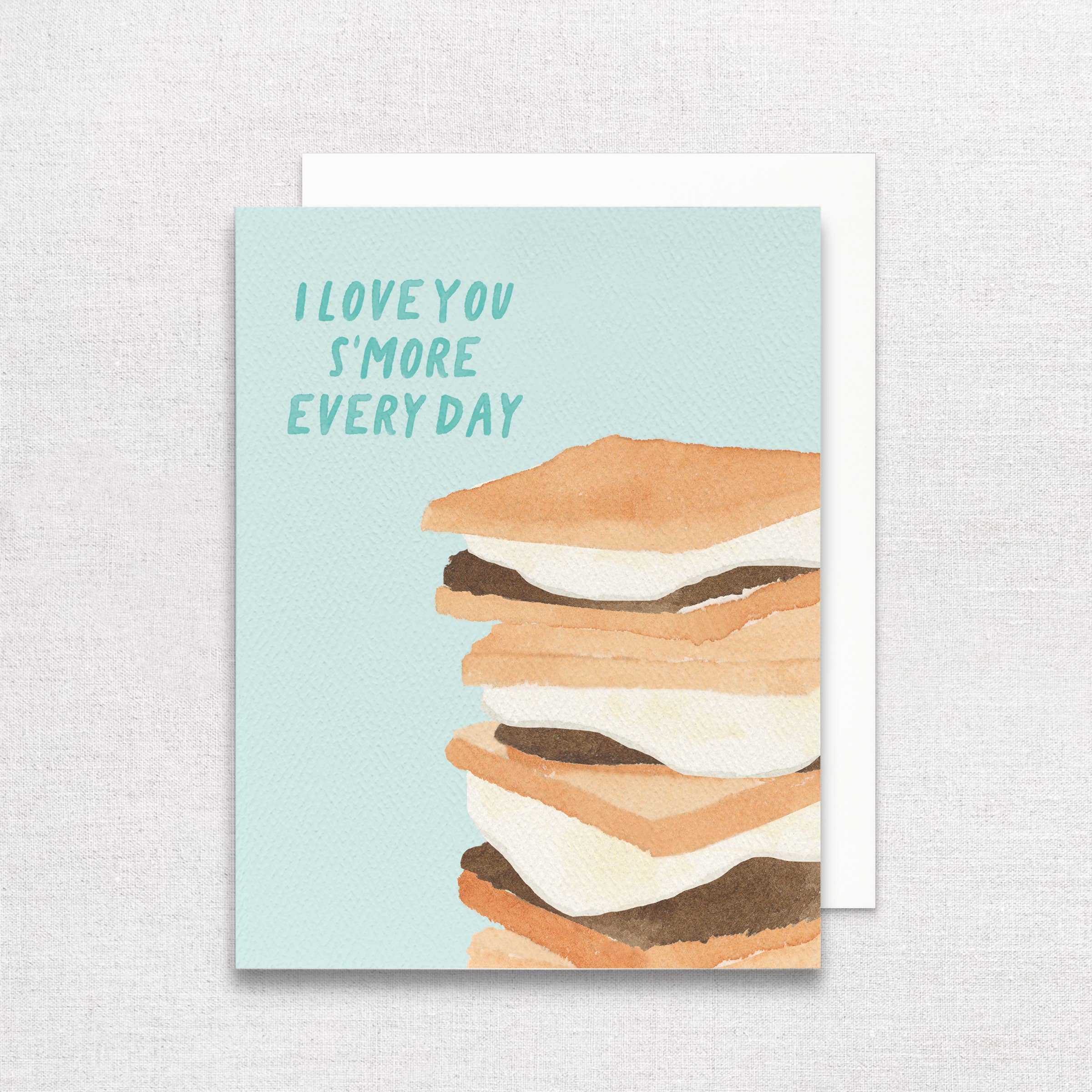 Love You S'more Every Day Greeting Card | Anniversary Card