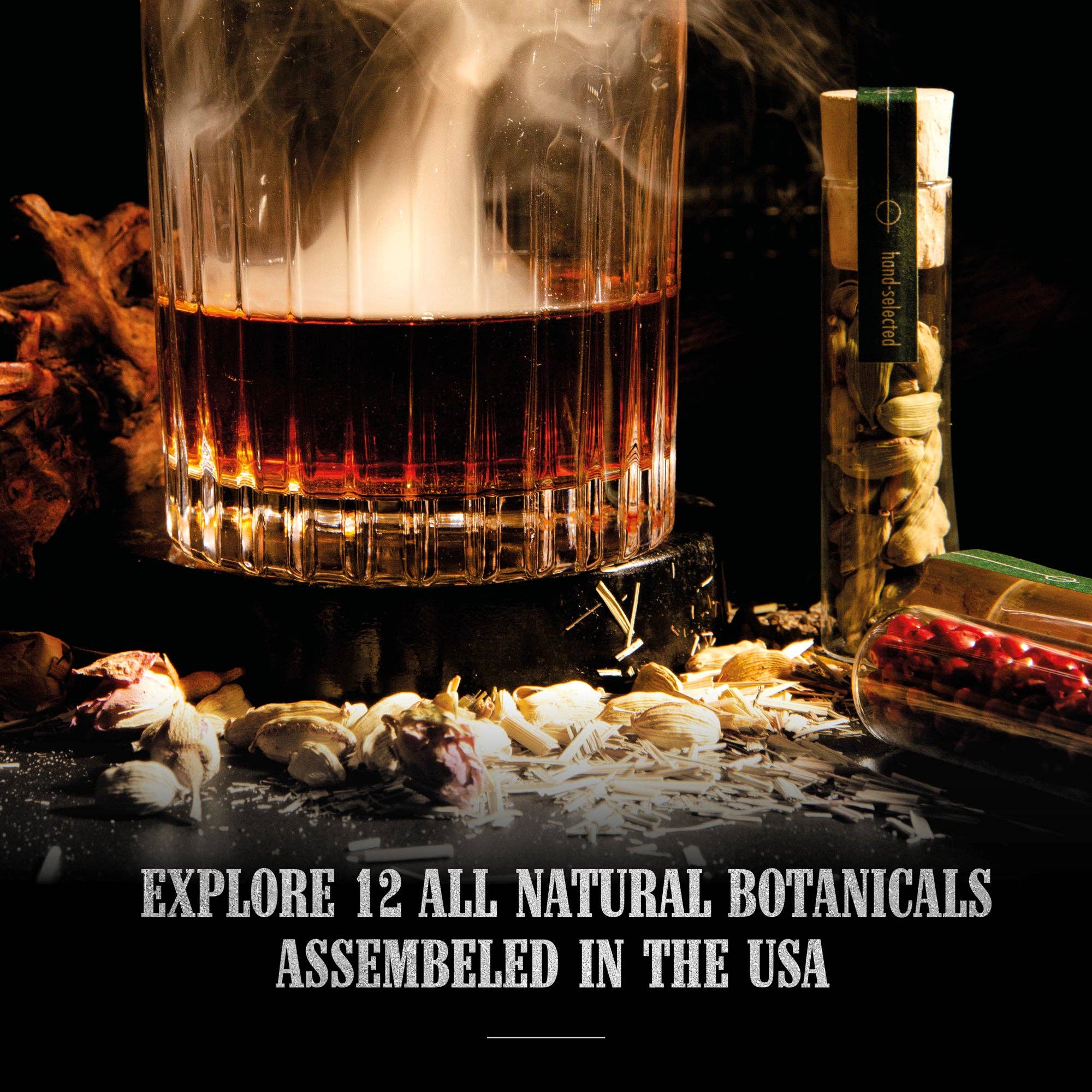 Whiskey Smoker Kit — DIY Whiskey & Bourbon Infusion with Rich Smoky Flavors | Essential Gift for Whiskey Lovers & Home Bartenders