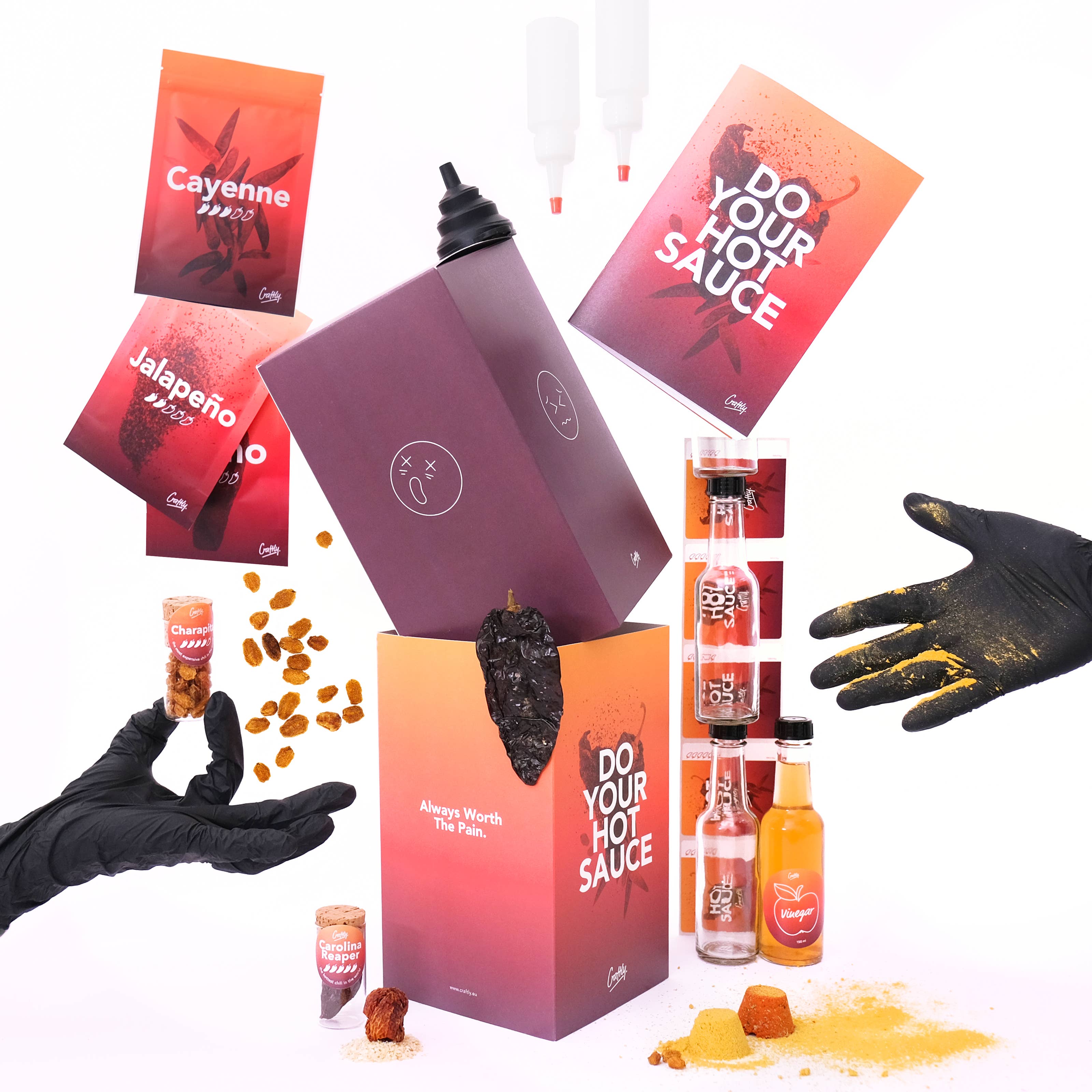 DO YOUR HOT SAUCE l World's Hottest Chilli Set l Gift