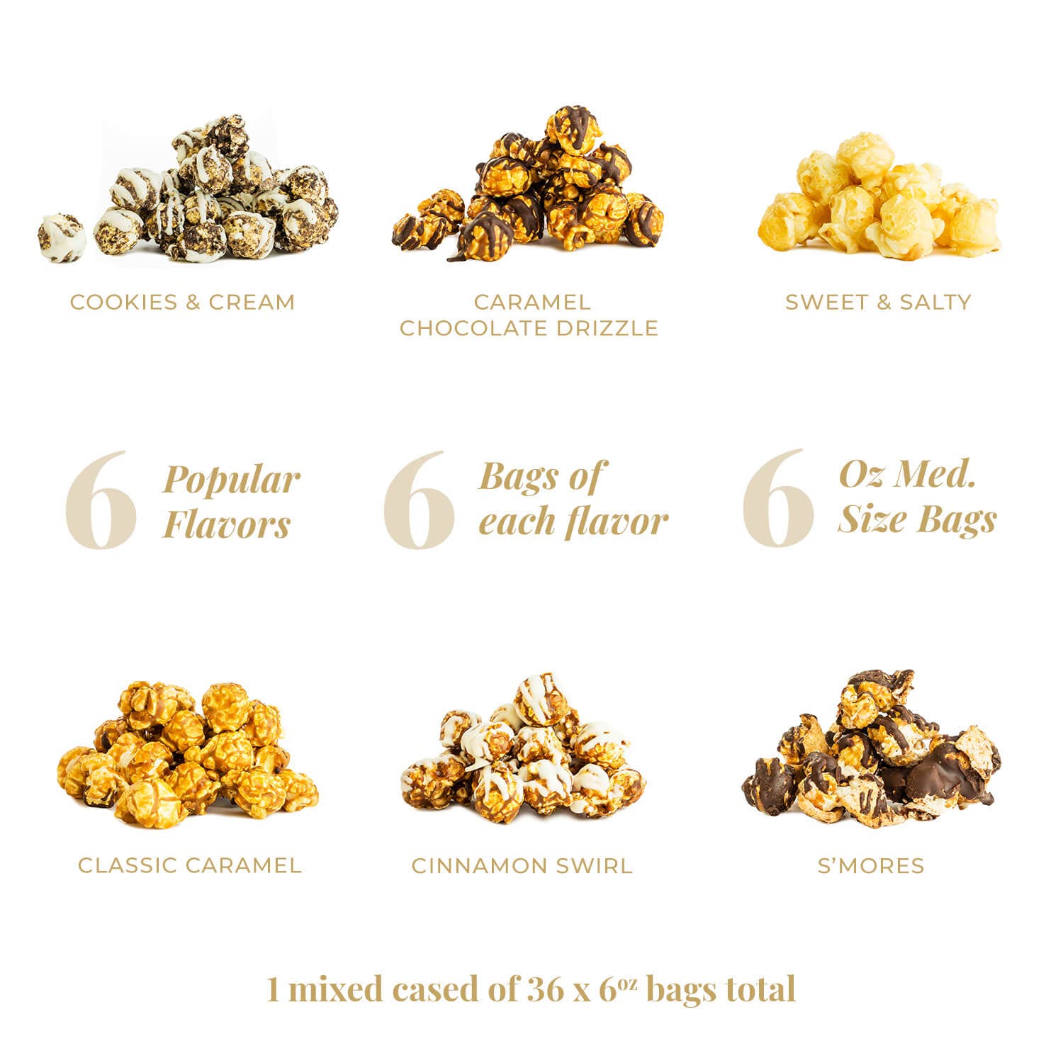 Gourmet Popcorn - 6oz Bag