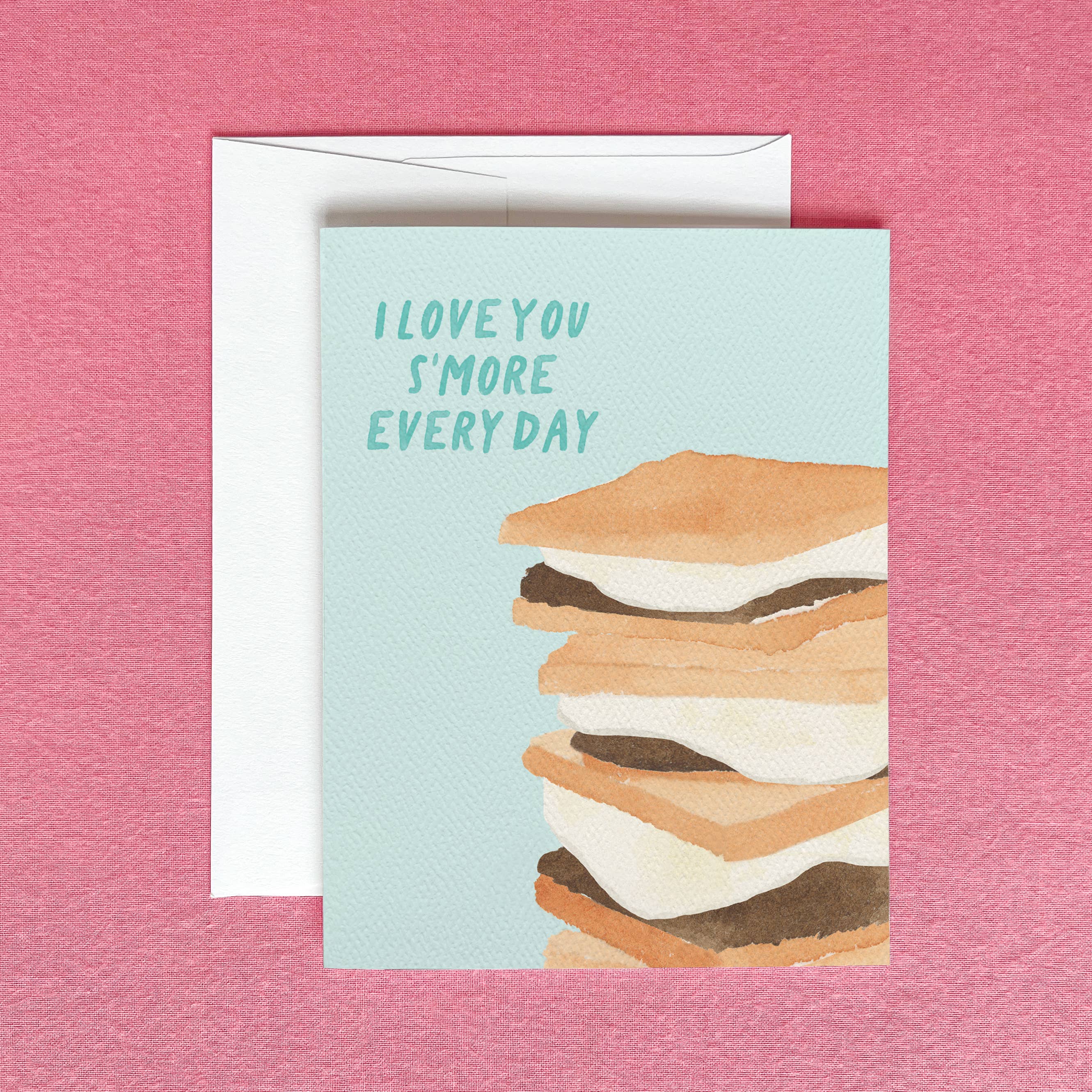 Love You S'more Every Day Greeting Card | Anniversary Card
