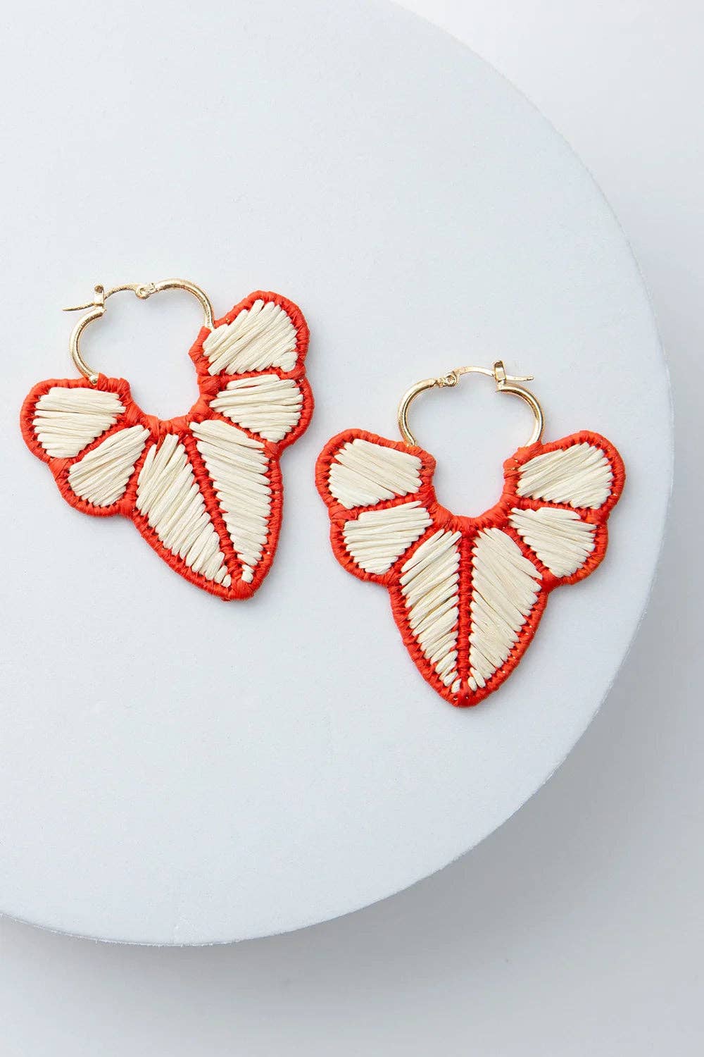 Botanic Raffia Hoops