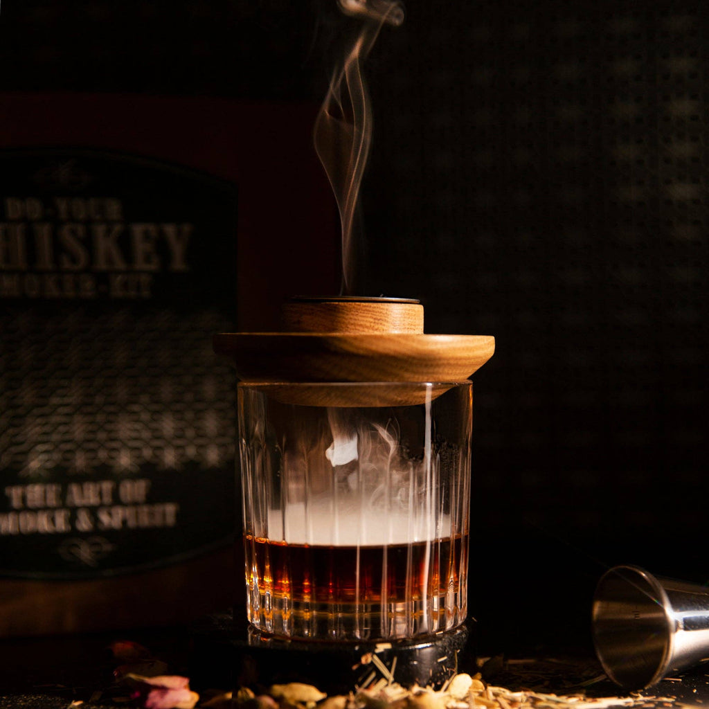Whiskey Smoker Kit — DIY Whiskey & Bourbon Infusion with Rich Smoky Flavors | Essential Gift for Whiskey Lovers & Home Bartenders
