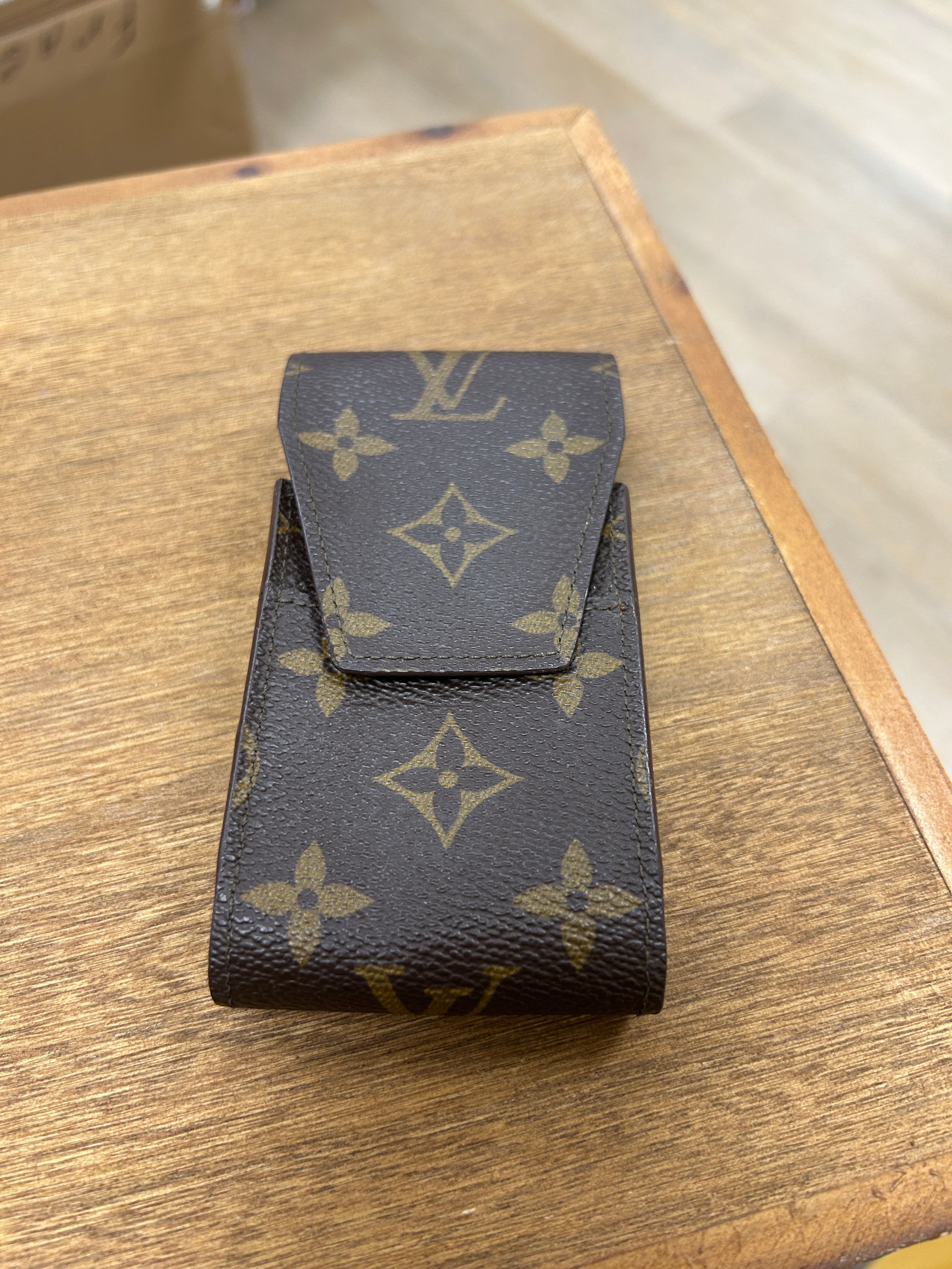 etui cigarette louis vuitton Monogram Case Wallet Pouch Louis Vuitton Etui Cigarette Case