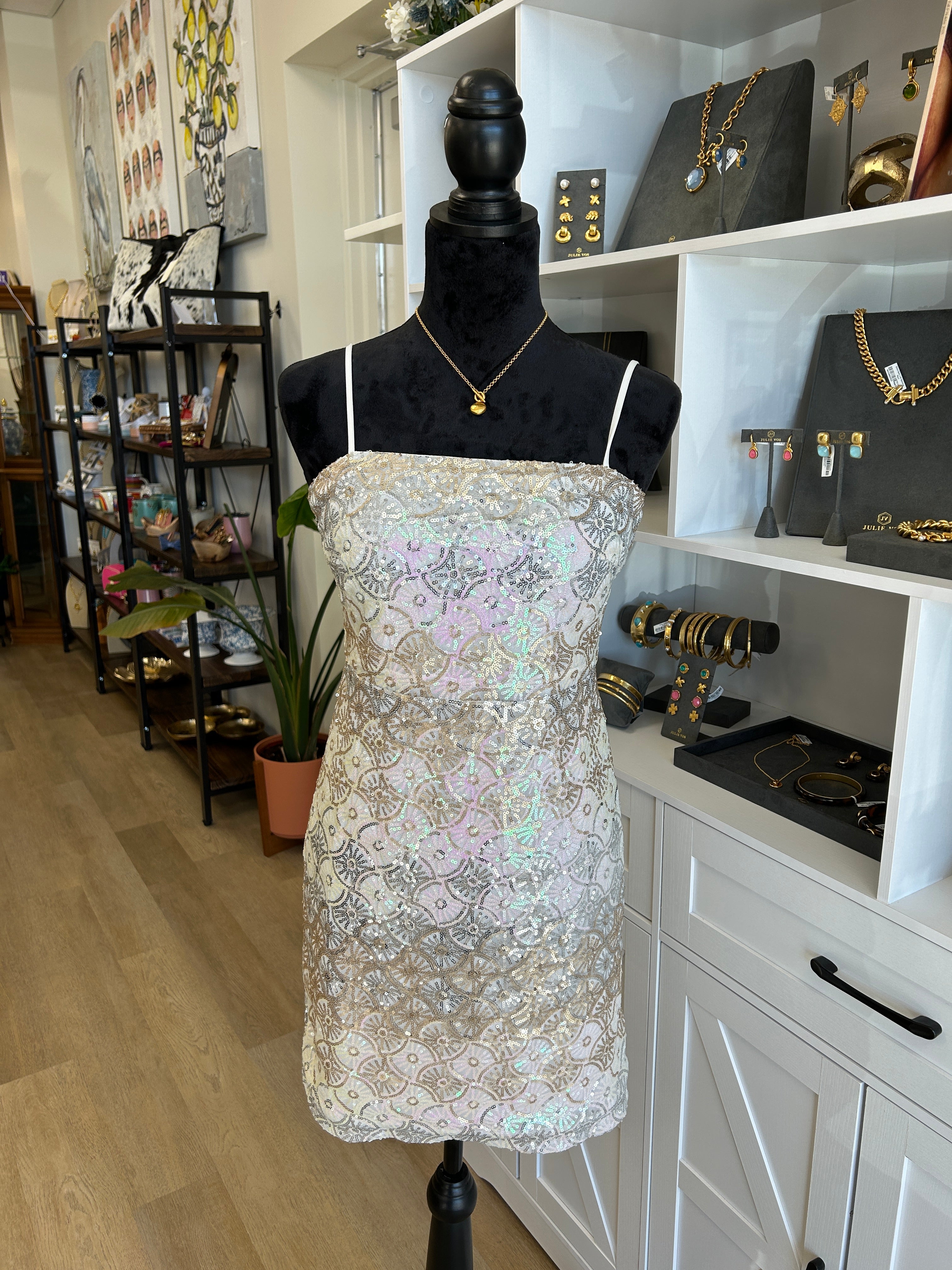 Altr’d State sequin dress