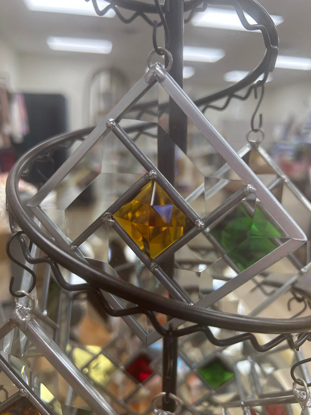 Stained glass ornaments