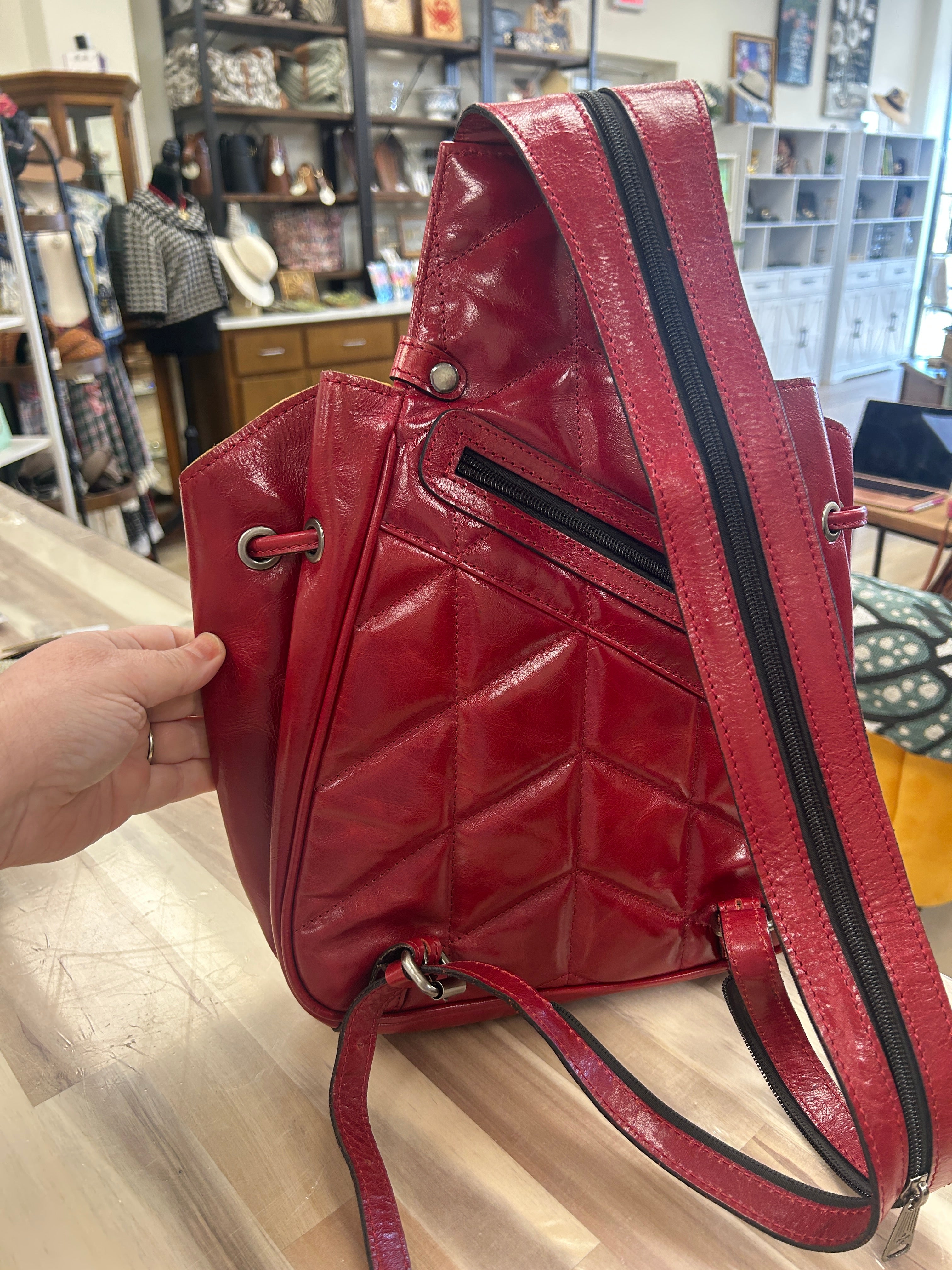 (Vintage) Patricia Nash Itala sling backpack