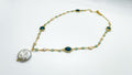 Ginny| Juniper Skies| Pearl & Blue Stones