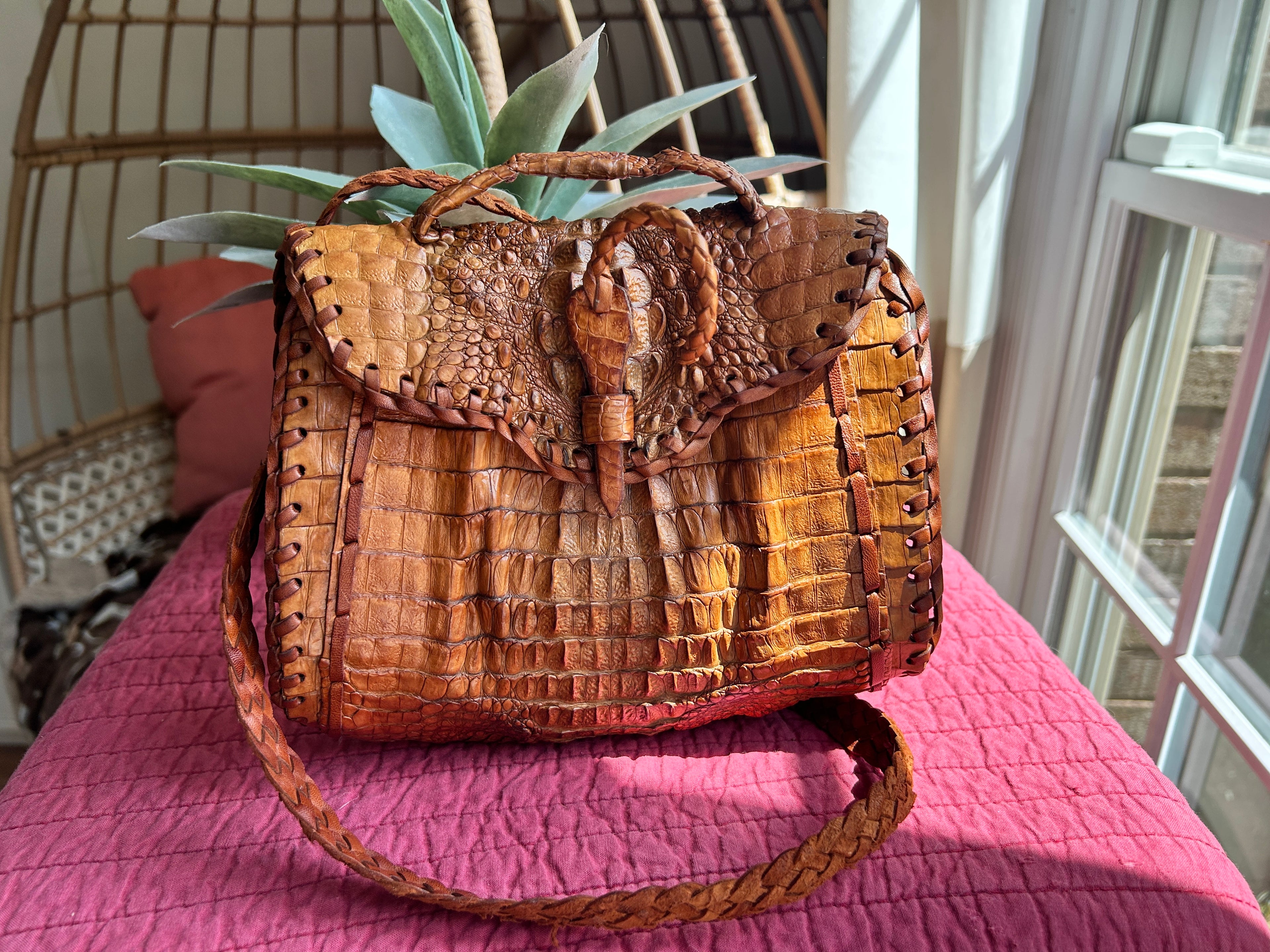 Vintage Exotic Leather Bag