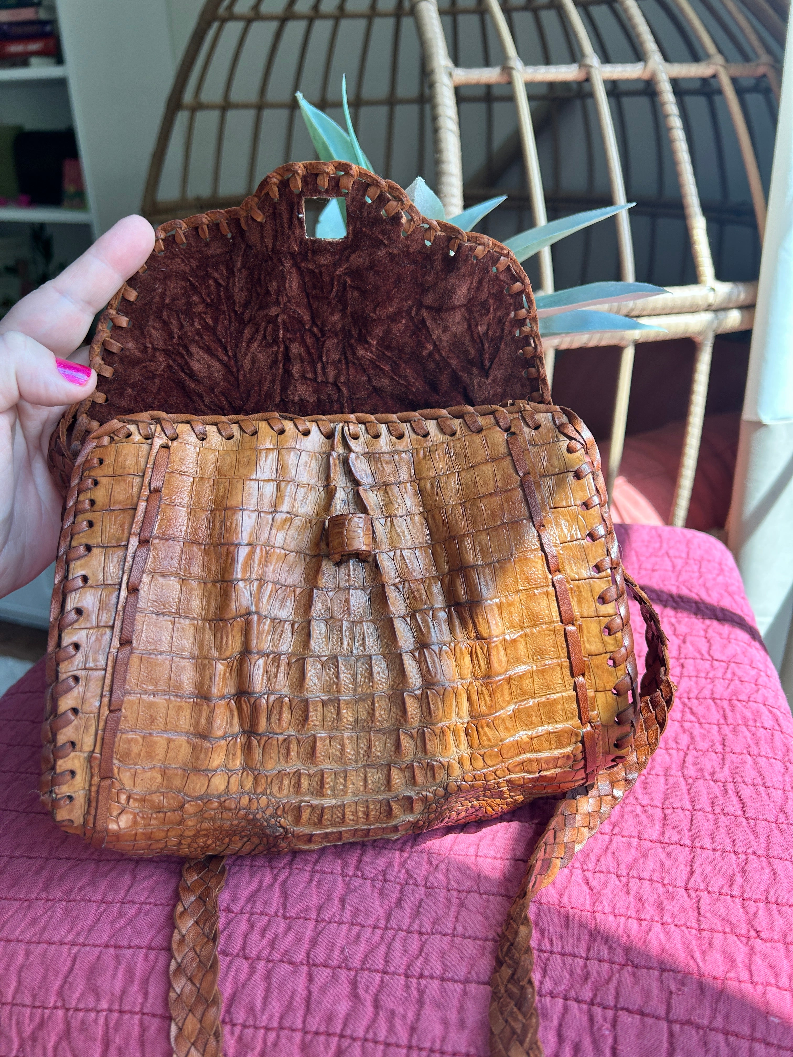 Vintage Exotic Leather Bag