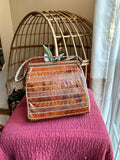 Classic 60's/70's style vintage Snakeskin handbag (pre-owned)
