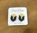 Moon bat studs