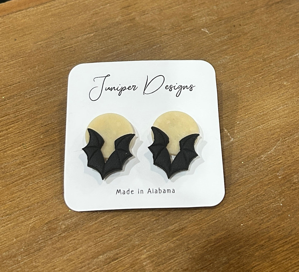Moon bat studs