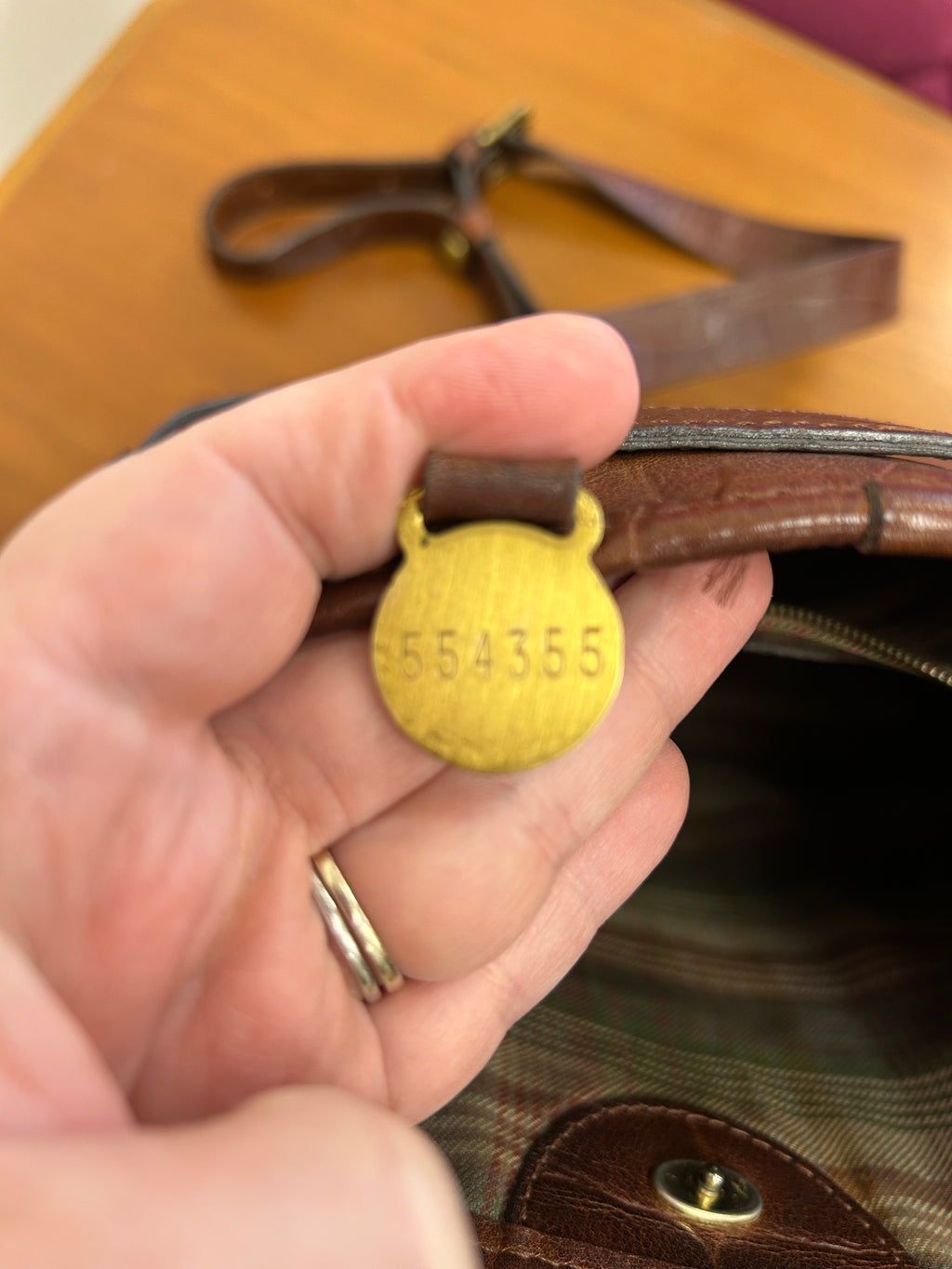 Vintage Mulberry Abbey Bucket Bag-Consignment