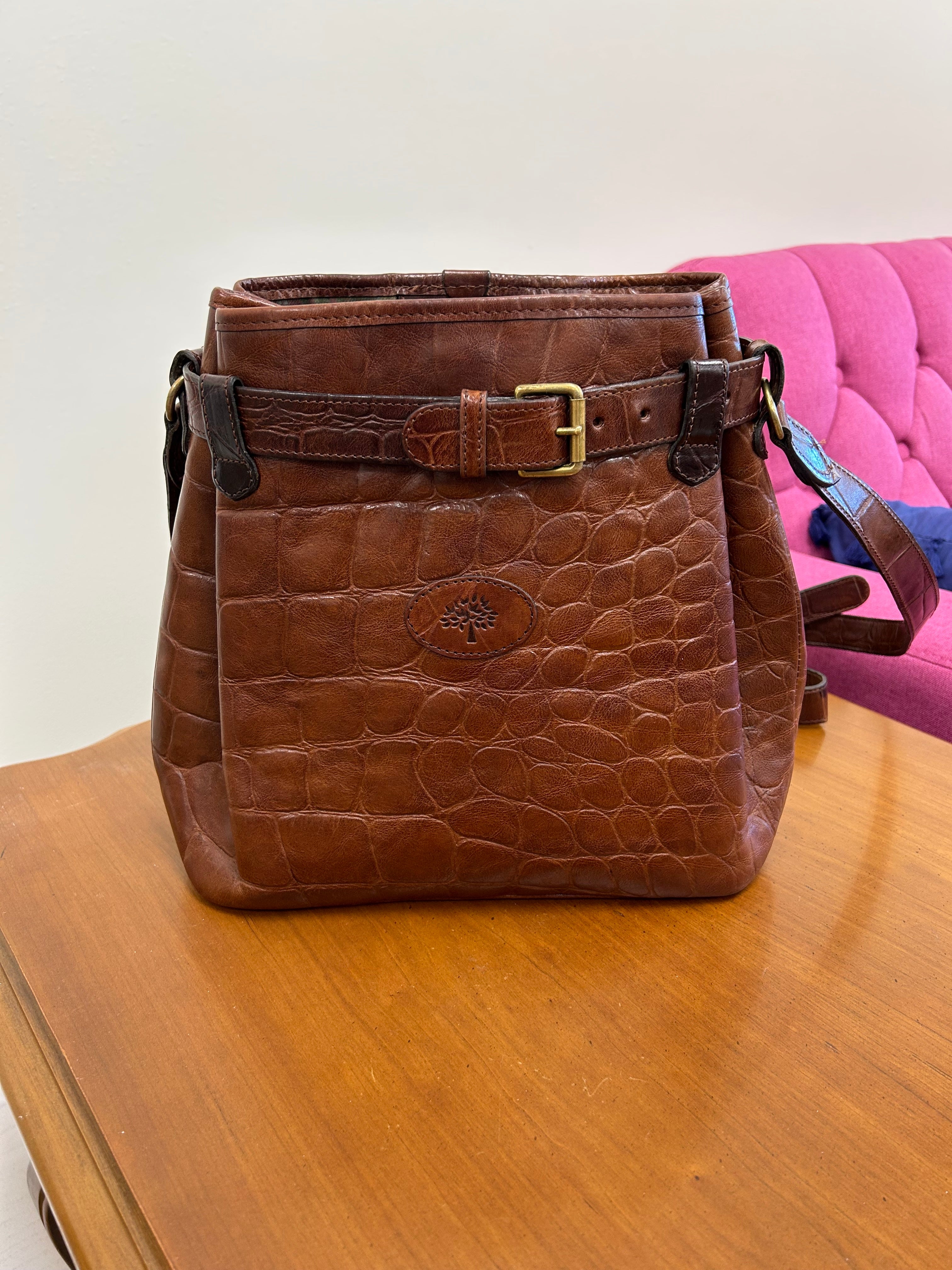 Vintage Mulberry Abbey Bucket Bag-Consignment