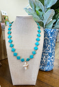 Pearl Cross Necklace| Juniper Skies
