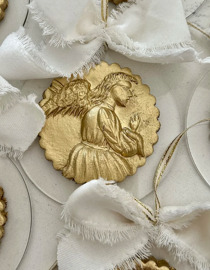 Elizabeth Polland Handmade Intaglio Ornament