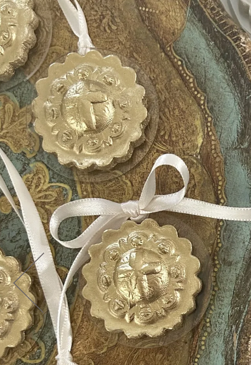 Elizabeth Polland Handmade Intaglio Ornament (small size)