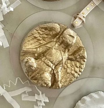 Elizabeth Polland Handmade Intaglio Ornament (small size)