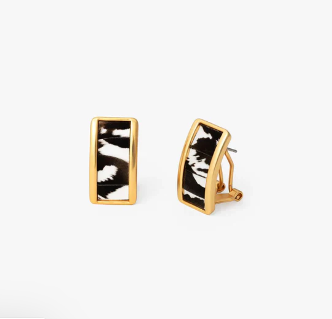 Sugar Loaf Frame Stud Earring| Brackish