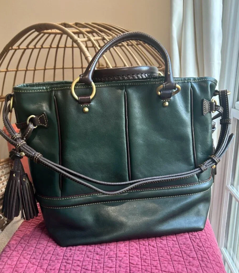 Dooney & Bourke Buckley bag in Ivy Toledo leather