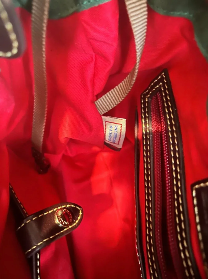 Dooney & Bourke Buckley bag in Ivy Toledo leather