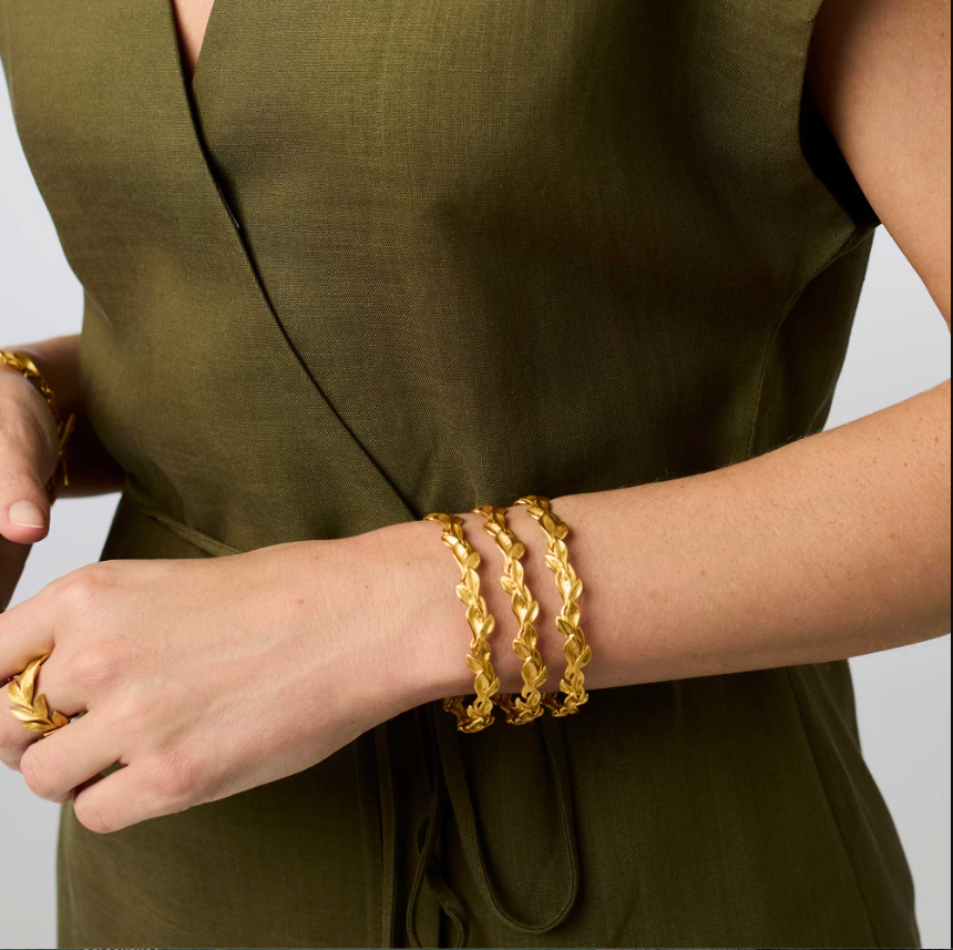 Willow Bangle| Julie Vos| Gold