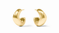 Wave Hoop| Julie Vos| Gold