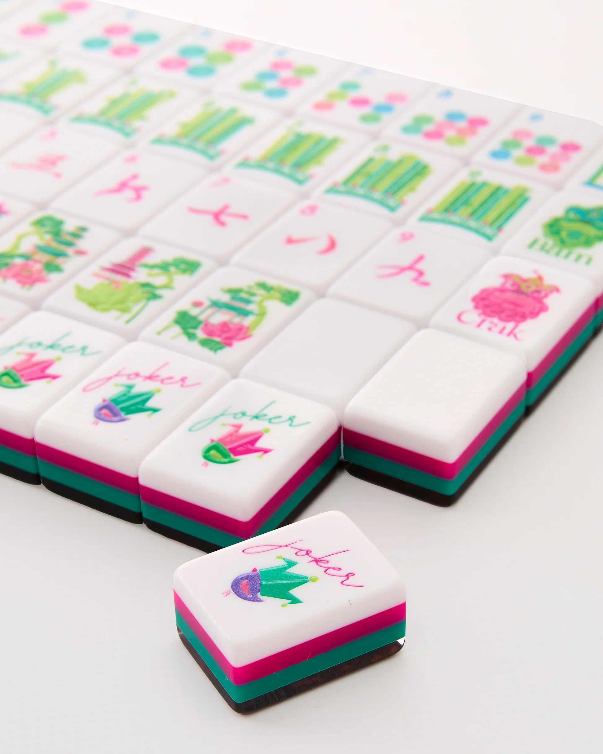 Glow Wild Mahjong Tile Set| Oh My Mahjong