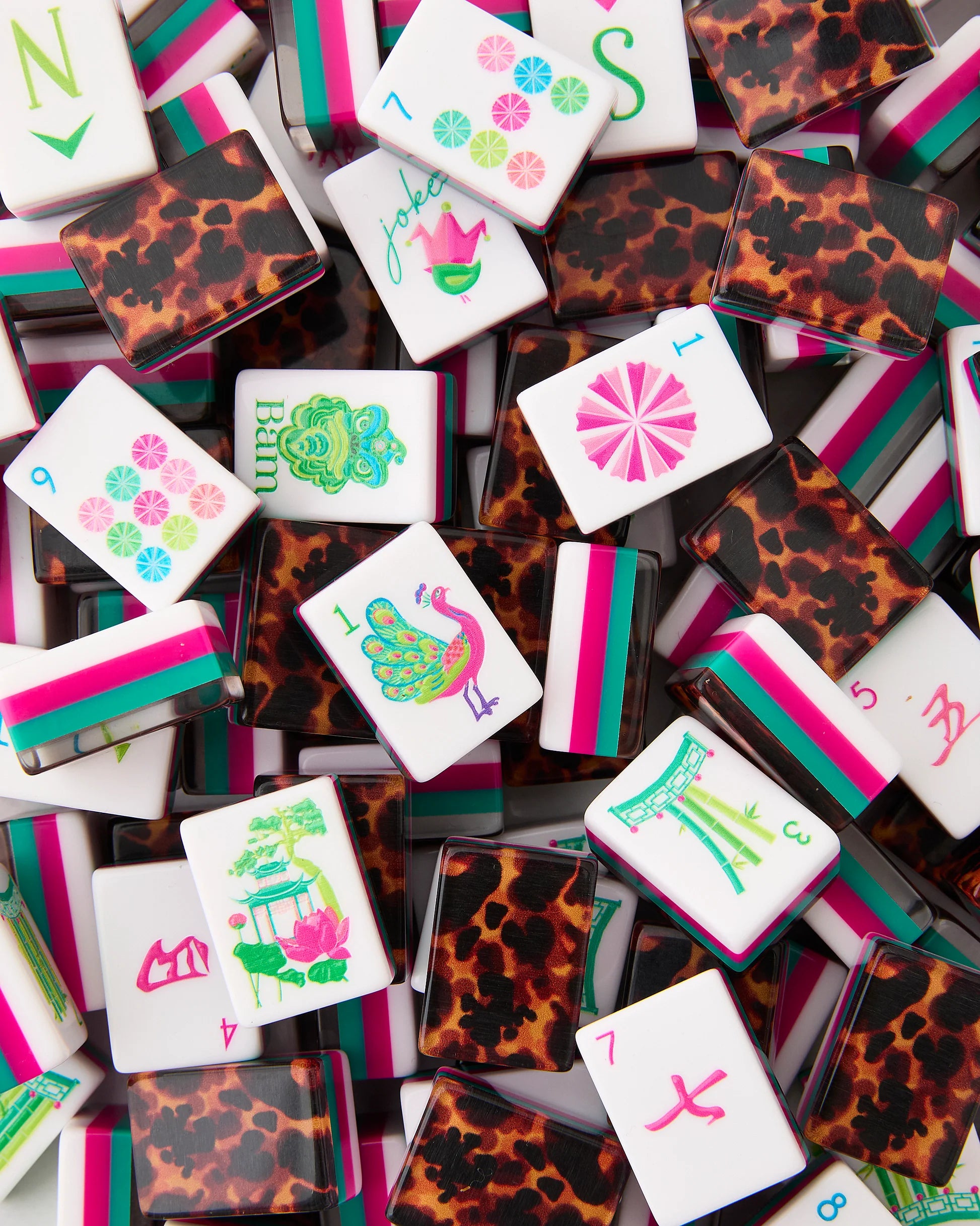 Glow Wild Mahjong Tile Set| Oh My Mahjong